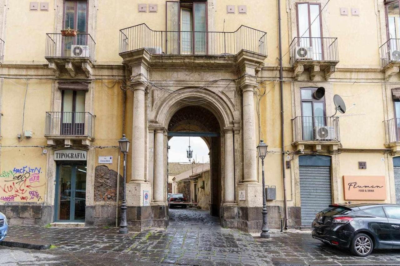 Crociferi Luxury Apartment Aeroporto di Catania Fontana Rossa Esterno foto